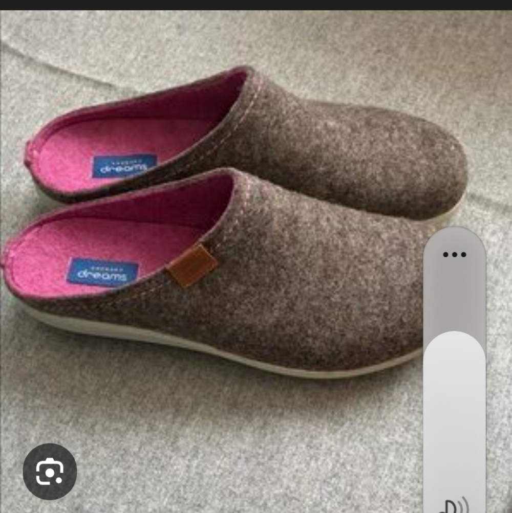 Samuel Hubbard Wool Brown Mules